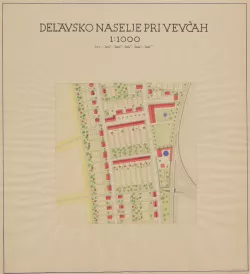 Anton Bitenc - Delavsko naselje pri Vevčah